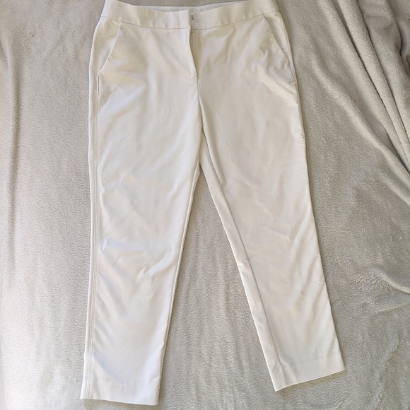 Witchery Pants - Witchery Sz 12 Cream tailored trousers/pants
